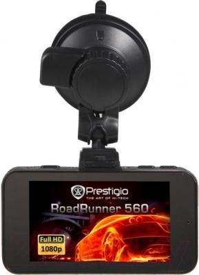 Автомобильный видеорегистратор Prestigio RoadRunner 560 - дисплей