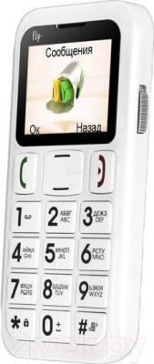 Мобильный телефон Fly Ezzy 6 (белый) - общий вид