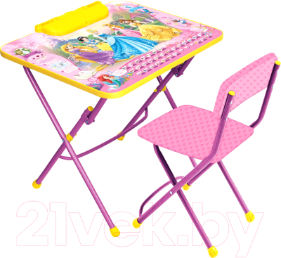 Комплект мебели с детским столом Ника Д3П Принцесса Disney
