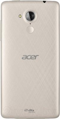 Смартфон Acer Liquid Z500 (серебристый) - вид сзади