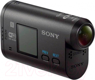 Экшн-камера Sony HDR-AS30VB (комплект WINTER) - вполоборота