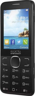 Мобильный телефон Alcatel One Touch 2007D (темно-серый) - общий вид