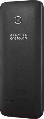 Мобильный телефон Alcatel One Touch 2007D (темно-серый) - вид сзади