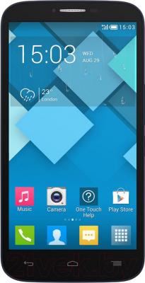 Смартфон Alcatel One Touch POP C9 7047D (Bluish Black) - общий вид