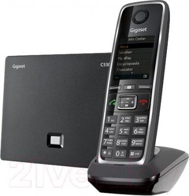 Беспроводной телефон Gigaset C530A IP (Black) - общий вид