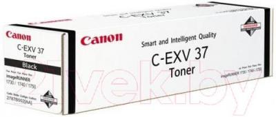 Тонер-картридж Canon C-EXV37BK - общий вид