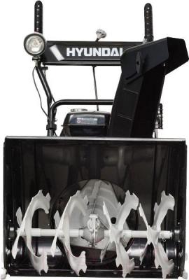 Снегоуборщик бензиновый Hyundai S6560 - вид спереди