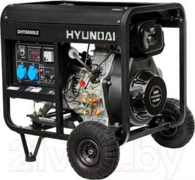 Дизельный генератор Hyundai DHY8000LE - общий вид