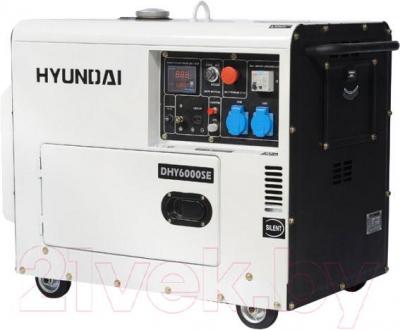 Дизельный генератор Hyundai DHY6000SE - общий вид