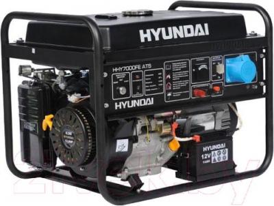 Бензиновый генератор Hyundai HHY7000FE ATS - общий вид