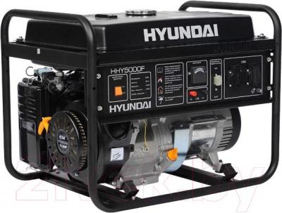 Бензиновый генератор Hyundai HHY 5000F - общий вид