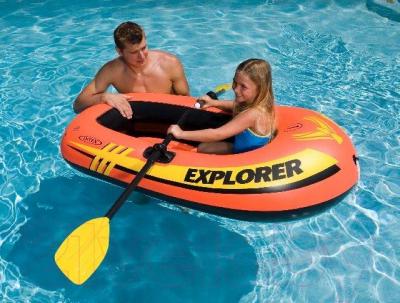 Надувная лодка Intex Explorer 100 / 58329NP - общий вид