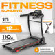 Электрическая беговая дорожка Sundays Fitness T2000D - 