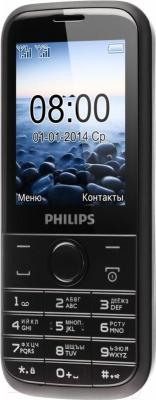 Мобильный телефон Philips Xenium E160 (черный)