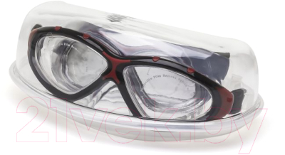 Очки для плавания Atemi Z402 (черный/красный)