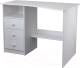 Миниатюра изображения товара Письменный стол Dipriz Корнер Д 4202 правый (белый воск)
