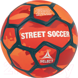 Футбольный мяч Select Street Soccer / 813110-662 (размер 4.5, оранжевый)