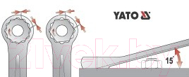 Набор ключей Yato YT-0075