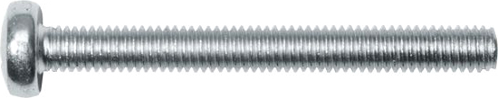 Винт Starfix Полусферическая головка М5х20 DIN 7985 / SMC3-53182-1000 (1000шт, оцинкованный) — фото 2