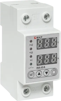 Реле напряжения EKF RVb 63A / rvb-m63a - 