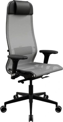 Кресло офисное Metta SynchroSit 10 B1-104D - X2 (серый/черный) - 