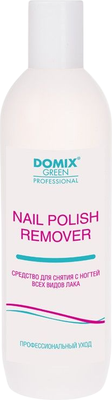 Жидкость для снятия лака Domix Green Nail Polish Remover With Acetone (500мл) -