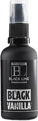 Освежитель автомобильный Shine Systems Black Line Black Vanilla / SSBL973 (50мл) - 