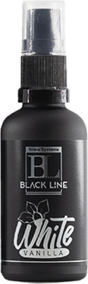 Освежитель автомобильный Shine Systems Black Line White Vanilla / SSBL974 (50мл) - 