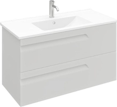 Тумба под умывальник Laparet Atlas 100 / LA-WCAB-100-125 (кашемир матовый) - 