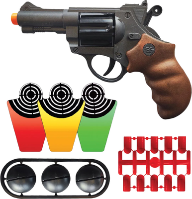 

Набор игрушечного оружия, Стрелок Револьвер ковбойский малый №1 / WPM00014