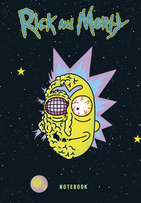 

Блокнот, Рик и Морти. Рик в космосе