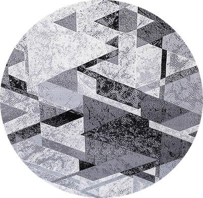 Ковер Белка Лайла де Люкс 15780 10743 Овал (1.2х1.2) - 