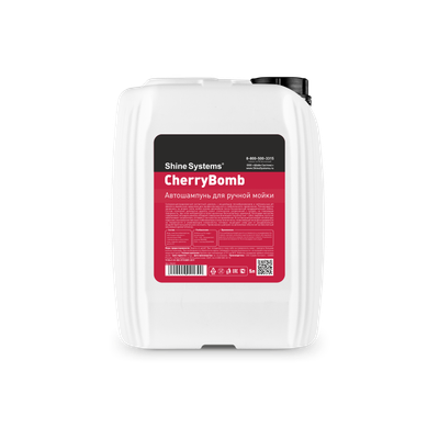 Автошампунь Shine Systems CherryBomb Shampoo / SS632 (5л) - 
