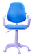 Кресло офисное Фабрикант Комфорт (пластик WH/Candy blue/PL 600) - 