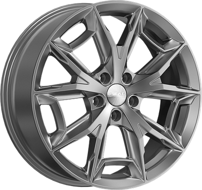 

Литой диск, Паркер 19x7.5" 5x114.3мм DIA 66.6мм ET 34мм Графит