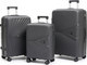 Набор чемоданов Maleta PP-53 (3шт, темно-серый) -
