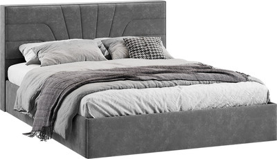 

Двуспальная кровать, Пандора с ПМ и заглушиной 160x200 Тип 1