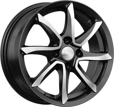 

Литой диск, Осака 15x6" 4x100мм DIA 60.1мм ET 37мм Алмаз бархат новый