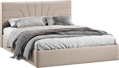 

Двуспальная кровать, Пандора с ПМ и заглушиной 160x200 Тип 1