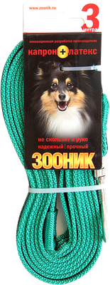 Поводок ZOONIK Капроновый / 11439-1 (зеленый) - 