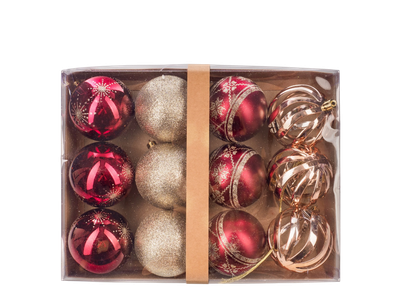 

Набор шаров новогодних, B8017RD
