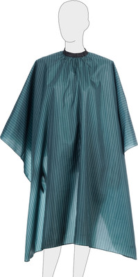 Накидка парикмахерская Dewal Полоска AA43F (зеленый) - 