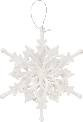 

Елочная игрушка, Белая капель / M54WT