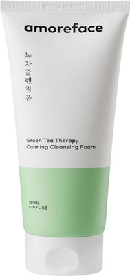 Пенка для умывания Amoreface Green Tea Cleansing Foam с экстрактом зеленого чая (180мл) -