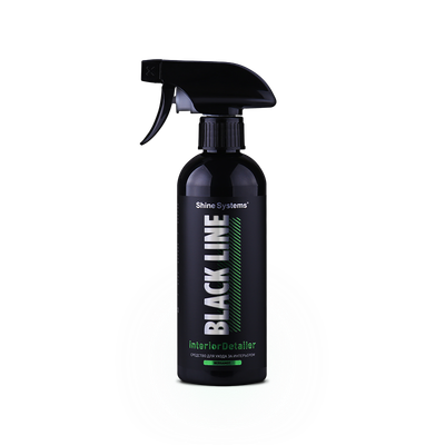 Очиститель салона Shine Systems Black Line InteriorDetailer Bergamot / SSBL999 (400мл) - 