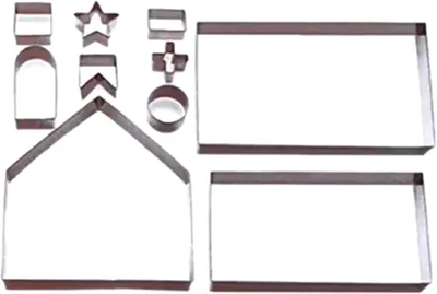 

Набор форм для печенья, Пряничный домик SG-CM-NYH