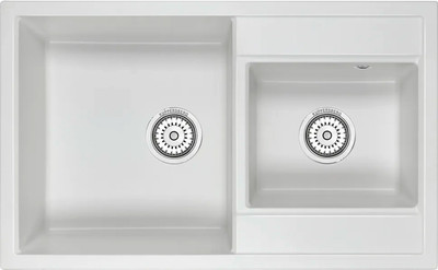 Мойка кухонная Kuppersberg Modena 80 NL 1.5B (белый) -