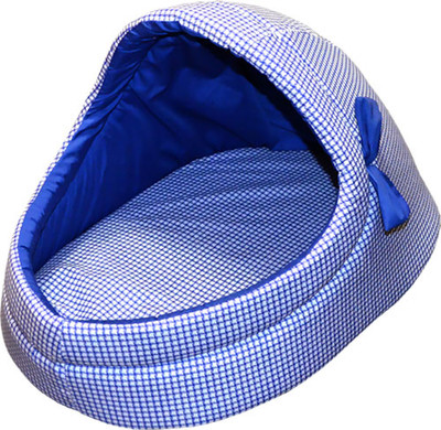 Домик для животных ZOONIK С бантиком / 22185-4 (синий) - 