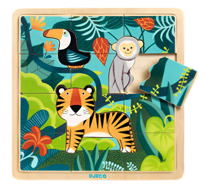 Развивающая игра Djeco Джунгли DJ01810 - 