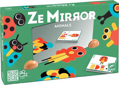 

Развивающая игра, Educational Wooden Games Животные в отражении / DJ06483